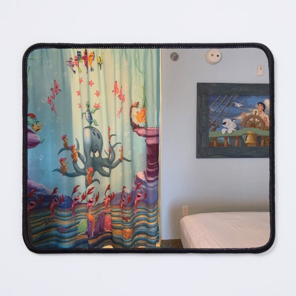 Item preview, Little Mermaid Hotel Room designed and sold by ShutterbugBttns.