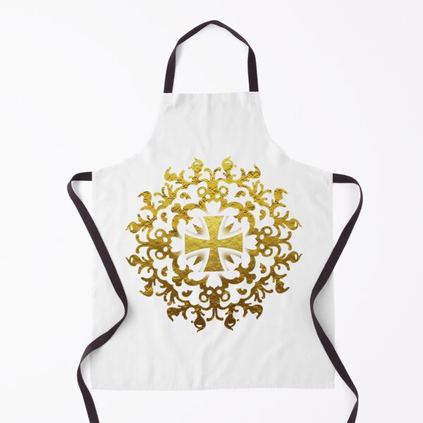 Item preview, Mandala cross gold designed and sold by Buda--Vibes.