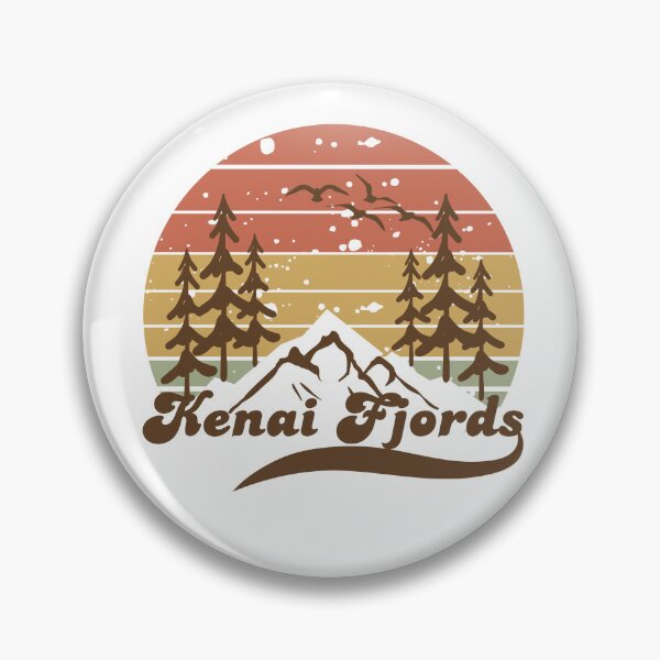 Artikelvorschau, Kenai-Fjords-Nationalpark - Klassisches T-Shirt Sticker entworfen und verkauft von ThinkNature!.
