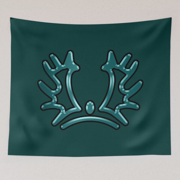 Item preview, Teal Trakehner Warmblood Horse Brand designed and sold by DappledMoon.