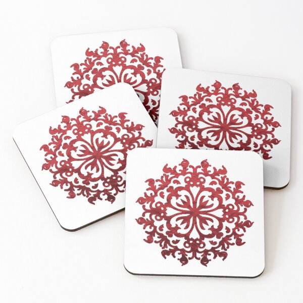 Item preview, Red mandala designed and sold by Buda--Vibes.