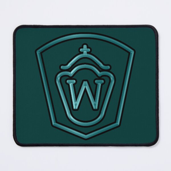 Item preview, Teal Westphalian Warmblood Horse Brand designed and sold by DappledMoon.
