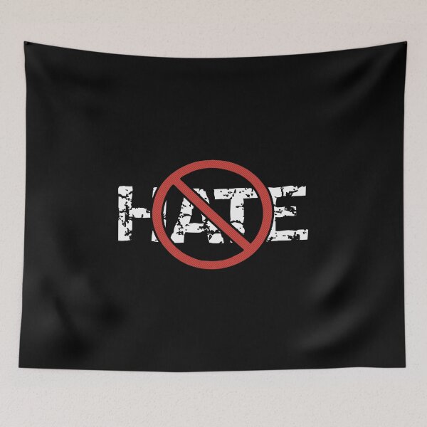 Item preview, No Hate Allowed designed and sold by MoePark.