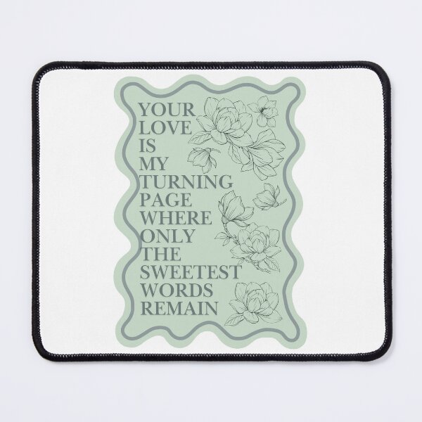 Item preview, Turning Page lyrics designed and sold by ThiccAndSik.