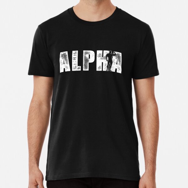 Vista previa del artículo con la obra «Diseño de líder de Alpha Fitness», diseñado y vendido por Nouveaupattern.