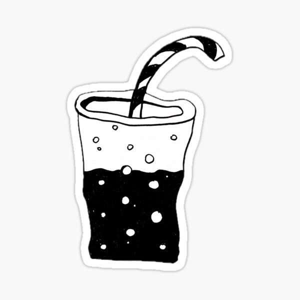 Item preview, Abstract Soda – Extra Bubbly, Extra Weird designed and sold by Vika Lysa Illustration Studio.