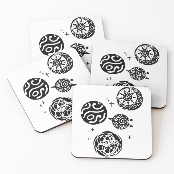 Item preview, Swirly planets  designed and sold by KJade-art.