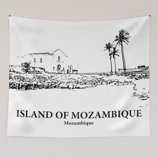 Item preview, Island of Mozambique - Mozambique designed and sold by Lakeric Cityscapes.