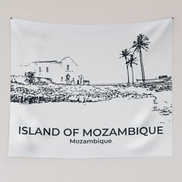 Item preview, Island of Mozambique - Mozambique designed and sold by Lakeric Cityscapes.