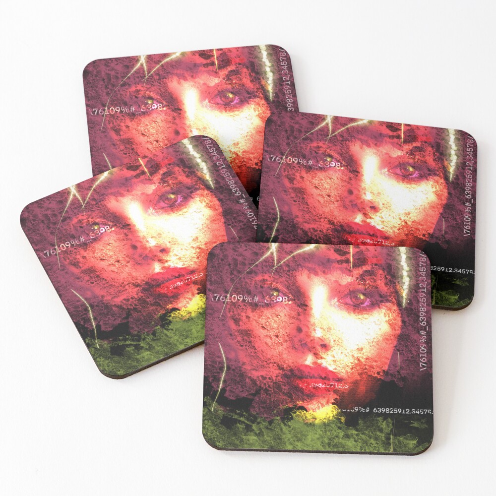 Item preview, Coasters (Set of 4) designed and sold by Racoodle.
