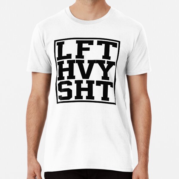 Item preview, LFT HVY SHT Gym Enthusiast Design designed and sold by Nouveaupattern.