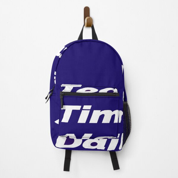 Item preview, Tea Time Alarm - blue square designed and sold by designbywhacky.