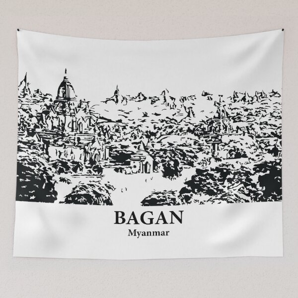 Item preview, Bagan - Myanmar designed and sold by Lakeric Cityscapes.