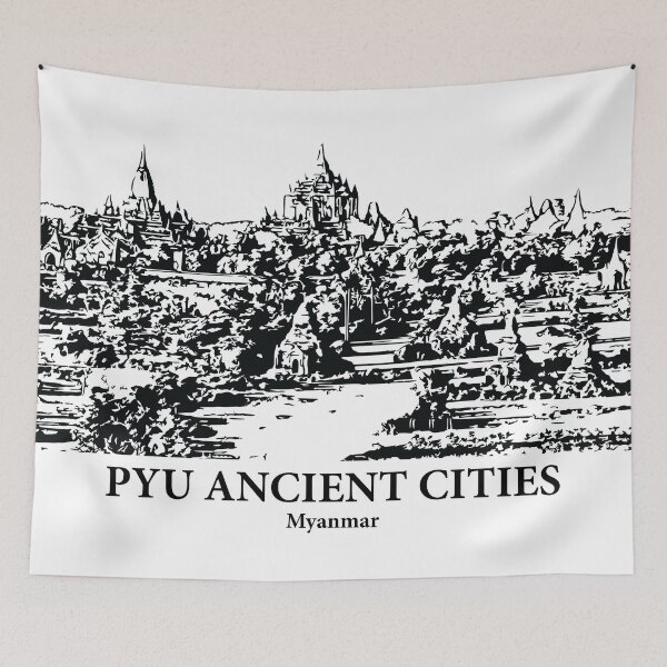 Item preview, Pyu Ancient Cities - Myanmar designed and sold by Lakeric Cityscapes.
