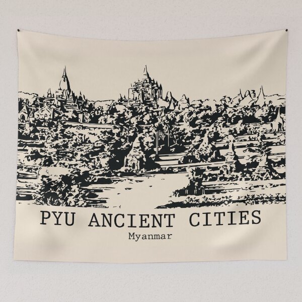 Item preview, Pyu Ancient Cities - Myanmar designed and sold by Lakeric Cityscapes.