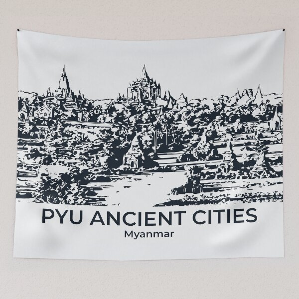 Item preview, Pyu Ancient Cities - Myanmar designed and sold by Lakeric Cityscapes.