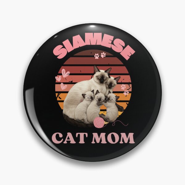Item preview, Siamese cat mom designed and sold by Fateh-Kro ⭐⭐⭐⭐⭐.