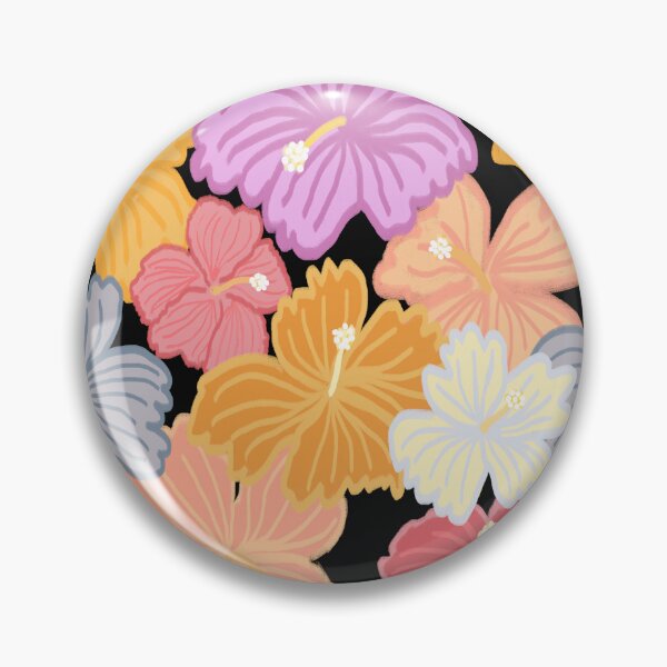 Item preview, Colorful Hibiscus Flowers designed and sold by RepeatCandy.