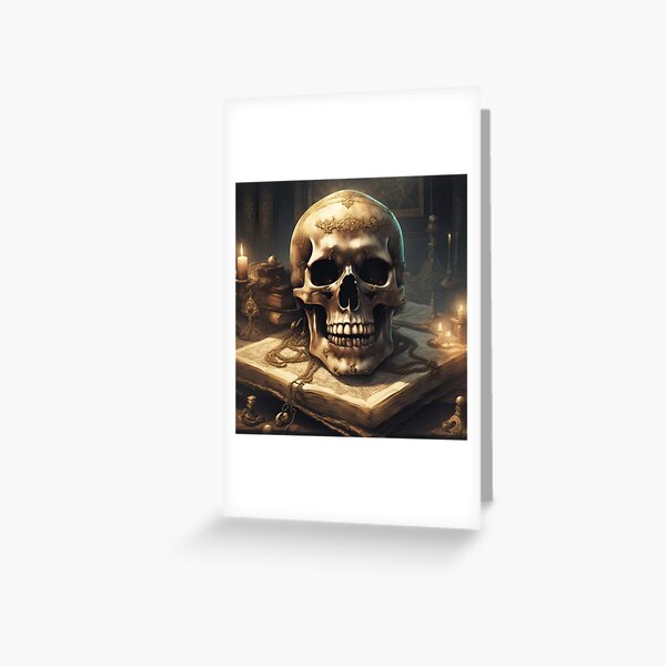 Item preview, Engraved Skull designed and sold by paulbgarcia.