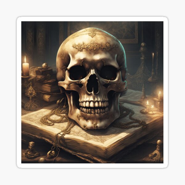 Item preview, Engraved Skull designed and sold by paulbgarcia.
