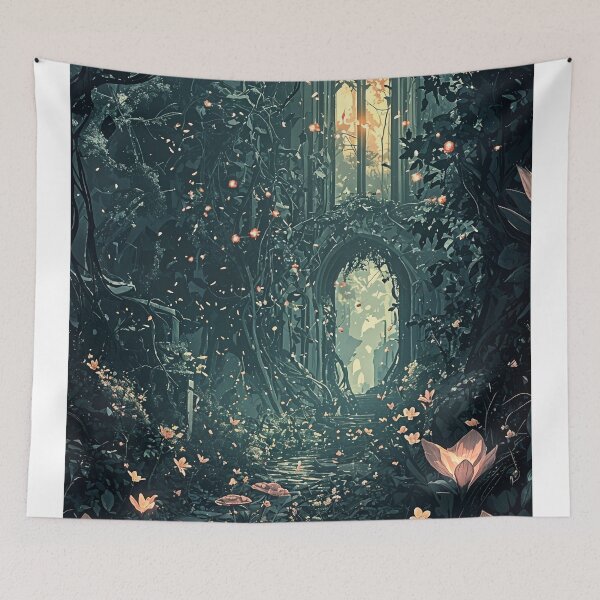 Item preview, The Enchanted Bloomway   designed and sold by oanaunciuleanu.