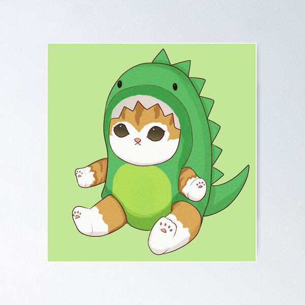 Item preview, Dino Cat designed and sold by Amberein.