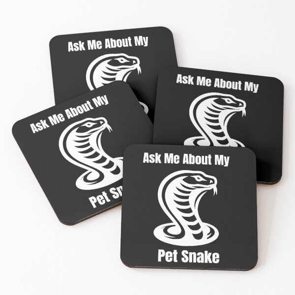 Item preview, Ask Me About My Pet Snake – Cobra Edition designed and sold by MTeesGA.