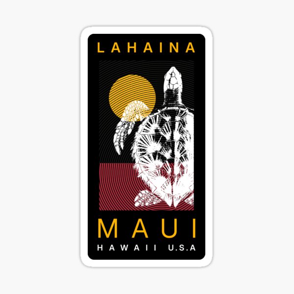 Item preview, Lahaina Hawaii Maui Hawaiian designed and sold by IronEcho.