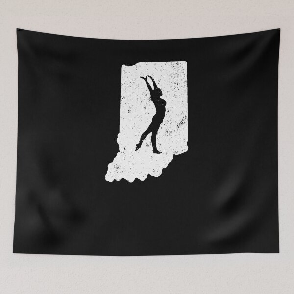 Item preview, Indiana Gymnastics Shirts Gymnastics Gifts For Girls designed and sold by shoppzee.