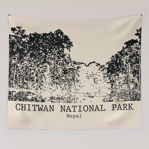 Item preview, Chitwan National Park - Nepal designed and sold by Lakeric Cityscapes.