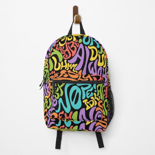 Item preview, Uhmm Maybe | Psychedelic Hand-Lettered Indecision Typography designed and sold by Bair Bones.