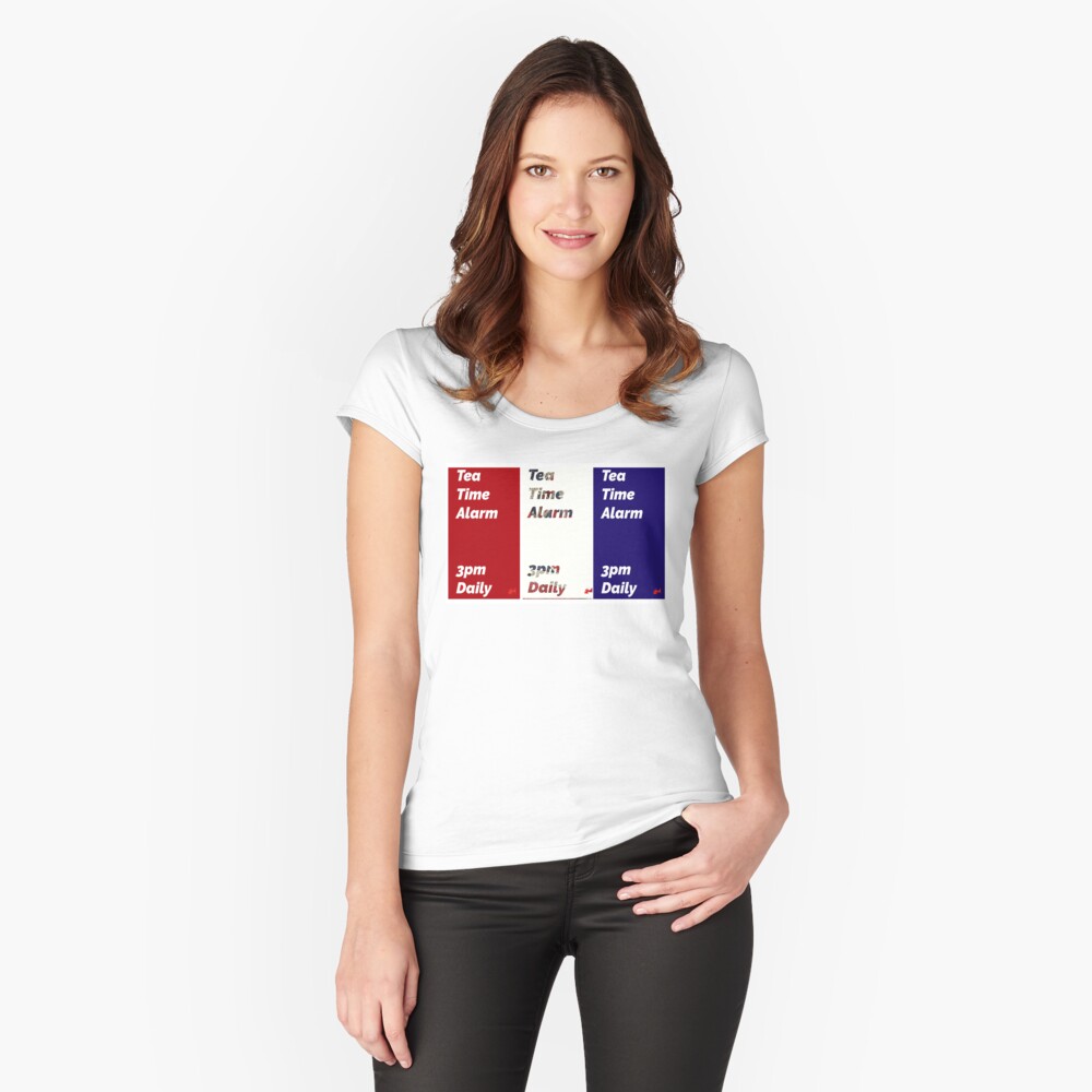Item preview, Fitted Scoop T-Shirt designed and sold by bywhacky.