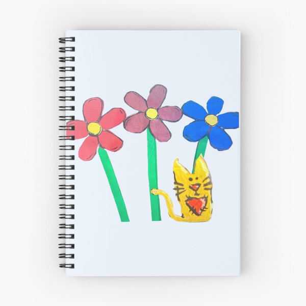 Item preview, Yellow cat and flowers designed and sold by Lauracolleen3.