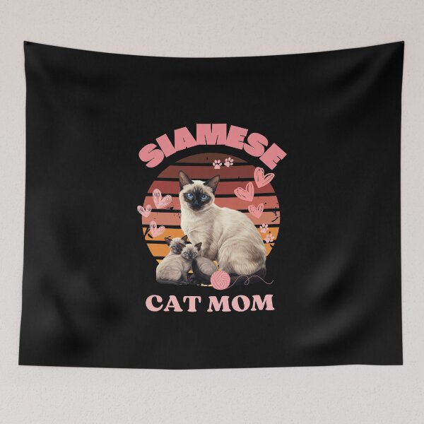 Item preview, Siamese cat mom designed and sold by Fateh-Kro ⭐⭐⭐⭐⭐.