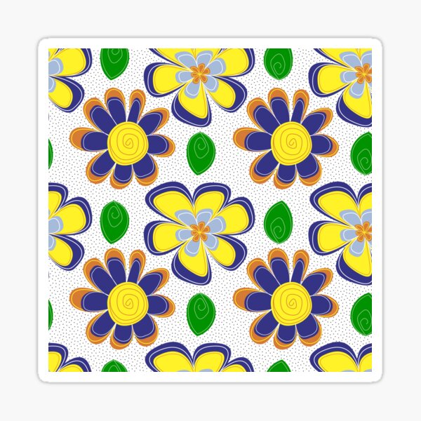 Item preview, Funky Flowers designed and sold by MadeintheShead.