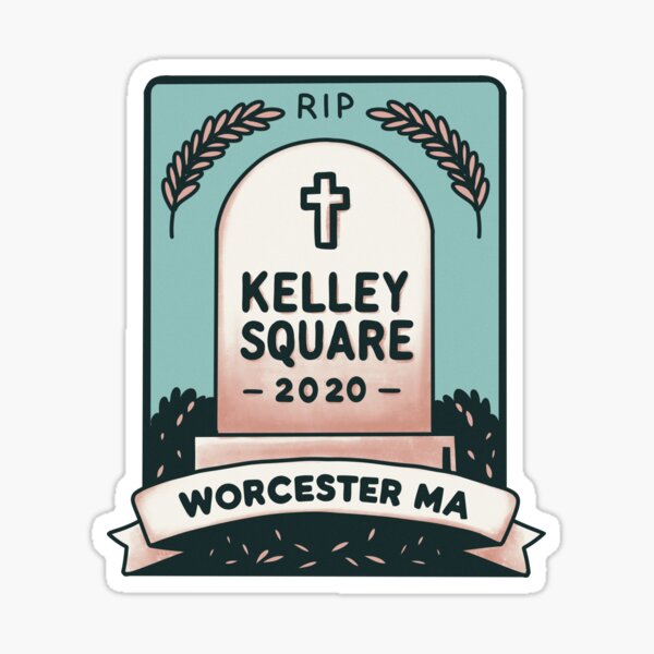 Item preview, RIP Kelley Square  designed and sold by LilyTreeArt.