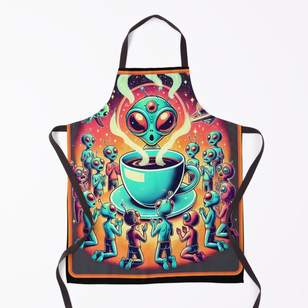 Item preview, Alien Coffee Worship designed and sold by TheFlying6.