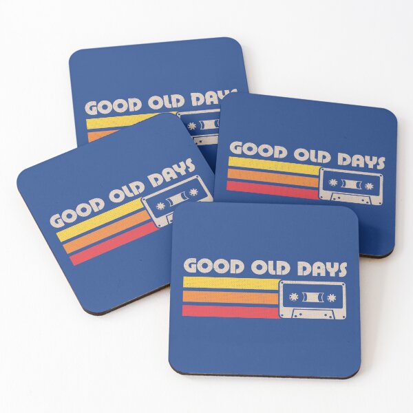 Item preview, Old Days Vintage Mixtape - Retro Lettering Quote designed and sold by Studio Mootant.