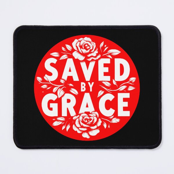 Item preview, Saved By Grace By God With Roses designed and sold by plushism.