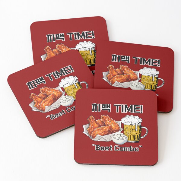 Item preview, Chi-Maek Time – Best Combo | Korean Fried Chicken & Beer designed and sold by mycreastyle.