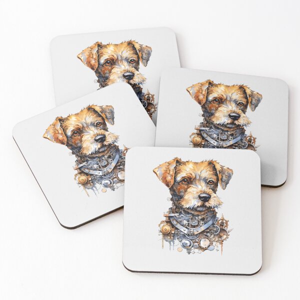 Item preview, Vintage Steampunk Dog Art, Mechanical Canine designed and sold by Richard529.