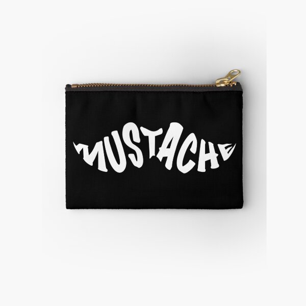 Item preview, Mustache - Text illustration - white designed and sold by houseofwray.