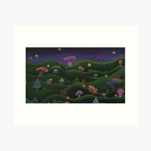 Item preview, Space mushrooms designed and sold by SophiaGuba.
