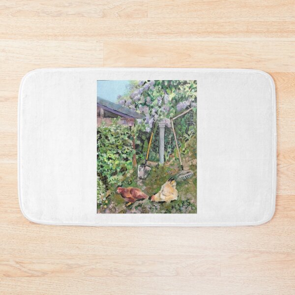 Item preview, Lilacs by the chicken coop designed and sold by iragrit.