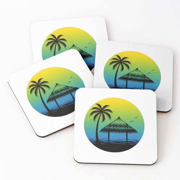 Item preview, PALM TREE PACIFIC Sunset designed and sold by Pacific Creations.