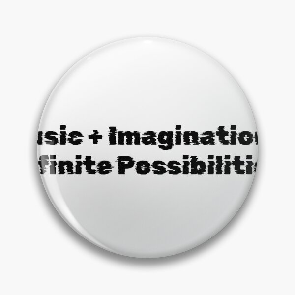Item preview, Music + Imagination = Infinite Possibilities designed and sold by Ninjacatoff.