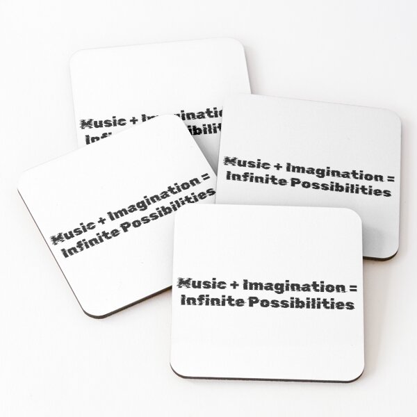 Item preview, Music + Imagination = Infinite Possibilities designed and sold by Ninjacatoff.