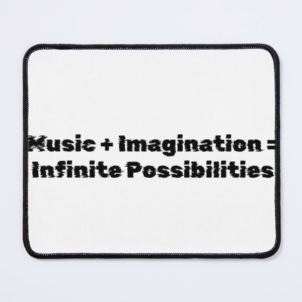 Item preview, Music + Imagination = Infinite Possibilities designed and sold by Ninjacatoff.