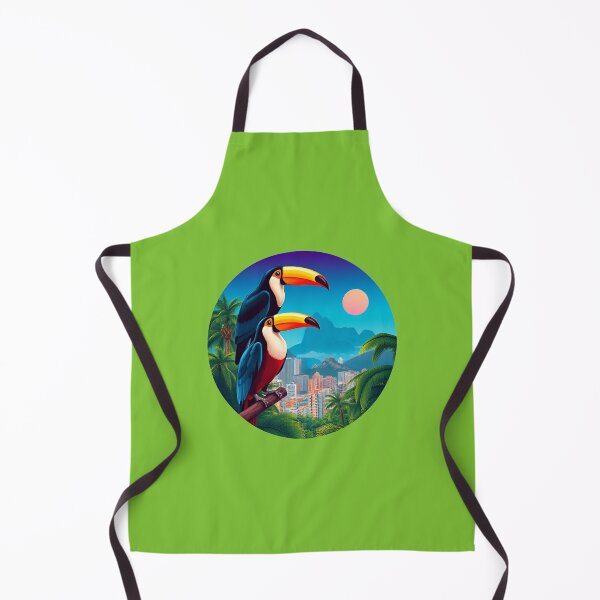Item preview, Tropical Toucan Paradise - Exotic Wildlife Art designed and sold by T-Vergent.