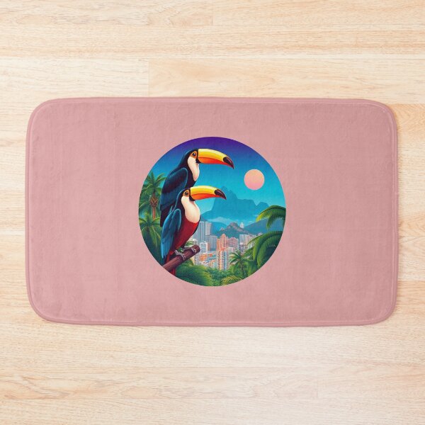 Item preview, Tropical Toucan Paradise - Exotic Wildlife Art designed and sold by T-Vergent.